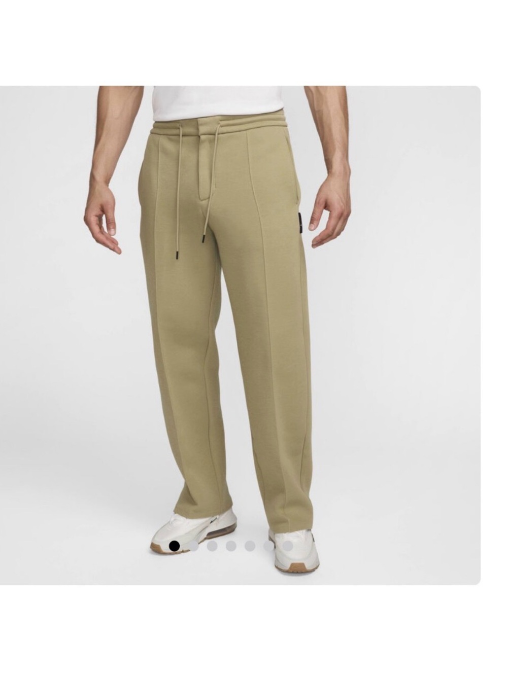 Nike Men's Olive Drawstring Joggers